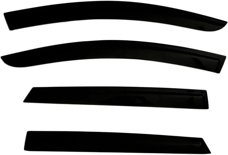 Optimal Co 2023-2026 Tape-on Rain Guards for Kia Sportage Side Window Deflector Visors LX EX SX Prestige X-Pro X-Line Durable Tinted Vent Shade 2024 2025 - Image 5